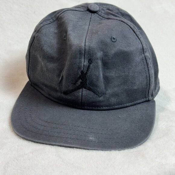 AIR JORDAN Jump Man Black Ball Cap Hat Strap Back Youth One Size - Picture 3 of 10